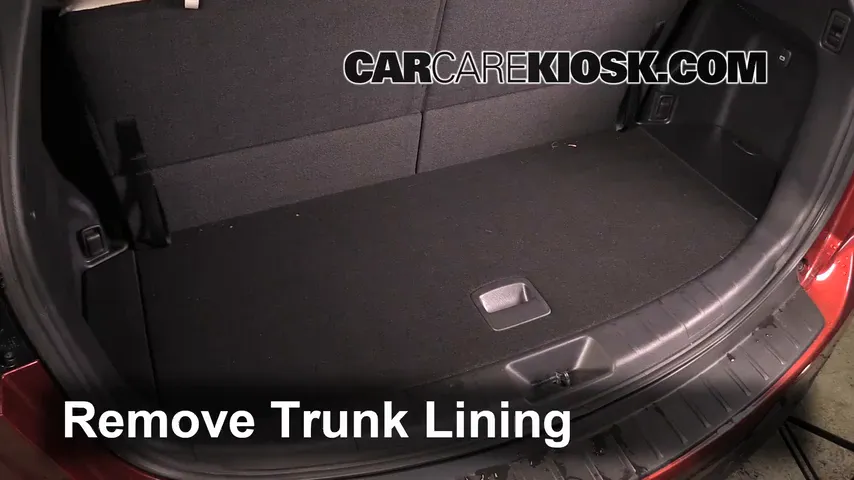 2014 Mazda CX-9 Touring 3.7L V6 Sport Utility (4 Door) Tires & Wheels Change a Flat Tire